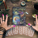 Drawstring Tarot Card Velvet Bag 5.5 x 8
