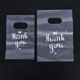 100pcs Thank you Plastic Gift Bags Christmas Party Favor Bag