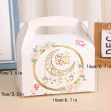 4Pcs Eid Mubarak Ramadan Kareem Cake Bags Islamic Party DIY Decoration