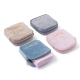 Flannel Makeup Bag Coin Purse Diaper Sanitary Napkin Storage Bag