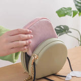 Flannel Makeup Bag Coin Purse Diaper Sanitary Napkin Storage Bag