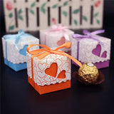 10pcs Love Heart Candy Boxes for Birthday Baby Shower Wedding Party