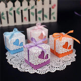 10pcs Love Heart Candy Boxes for Birthday Baby Shower Wedding Party
