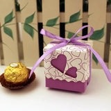 10pcs Love Heart Candy Boxes for Birthday Baby Shower Wedding Party