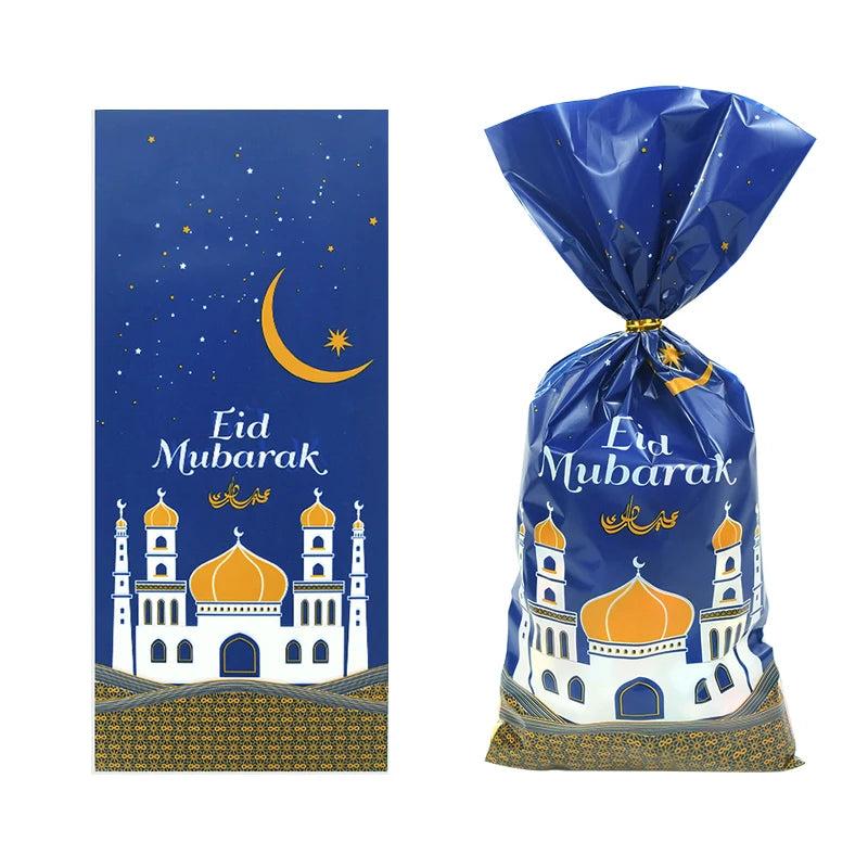 Eid Mubarak Gift Bags Ramadan Decoration Islamic Party Supplies
