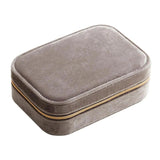 Travel Jewelry Box with Compartments for Rings, Watches, Bracelets - Women Gift