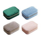 Travel Jewelry Box with Compartments for Rings, Watches, Bracelets - Women Gift