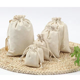 Gift Bags Pouch Drawstring Wedding Favor Linen Jute Sack Jewelry Storage