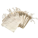 Gift Bags Pouch Drawstring Wedding Favor Linen Jute Sack Jewelry Storage