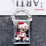 Doll Bag Jewelry Organizer Translucent Box
