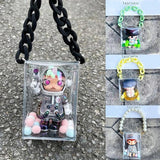 Doll Bag Jewelry Organizer Translucent Box
