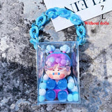 Doll Bag Jewelry Organizer Translucent Box