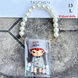Doll Bag Jewelry Organizer Translucent Box