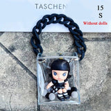 Doll Bag Jewelry Organizer Translucent Box