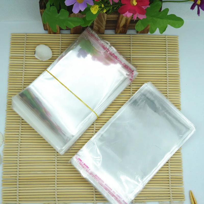 1000pcs 6x9cm Clear Self Adhesive Seal Plastic OPP Bags