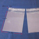 1000pcs 6x9cm Clear Self Adhesive Seal Plastic OPP Bags