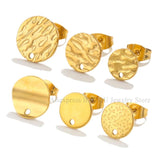 10pcs Stainless Steel Earring Hooks Findings Components