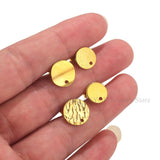10pcs Stainless Steel Earring Hooks Findings Components