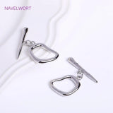 18K Plated Irregular Toggle Clasp for DIY Jewelry Making