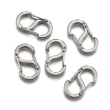Stainless Steel S Buckle Spring Lobster Clasps Hooks for Jewelry Making