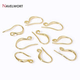 5Pairs 14K/18K Plated Earring Hooks Earwire DIY Jewelry Making Findings