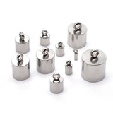 10Pcs Stainless Steel Leather Cord Crimp Caps DIY Jewelry Craft