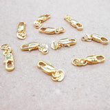 20PCS 925 Sterling Silver Lobster Clasps + Opening Jump Rings for Necklace