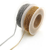 5M Stainless Steel Tail Chains DIY Jewelry Findings Supplies