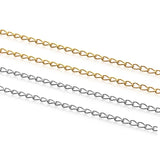 5M Stainless Steel Tail Chains DIY Jewelry Findings Supplies