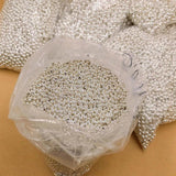 925 Sterling Silver Loose Beads Round Spacer Beads for Jewelry Making