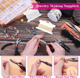 DIY Jewelry Making Kit with Jump Rings & Tools