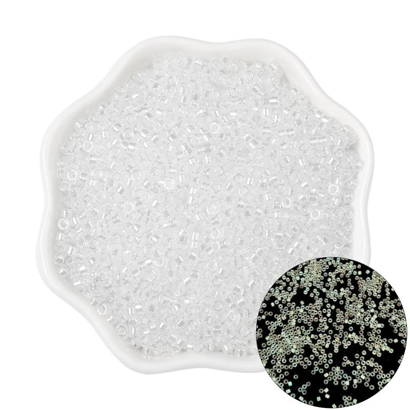 10g 700pcs Luminous Glow In The Dark Glass Seed Beads for Jewelry Making