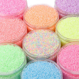 10g 700pcs Luminous Glow In The Dark Glass Seed Beads for Jewelry Making