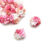 Fabric Tassel Flower Pendant Handmade Jewelry Making DIY Earrings