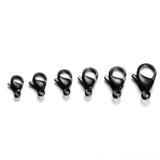 25Pcs/Lot Lobster Clasps Stainless Steel Necklace Hooks Bracelet Connectors