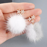 18k Plated Copper Zircon Earring Accessories