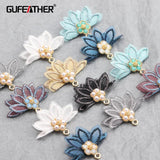 Tassel Flower Charms Handmade Jewelry Making Findings