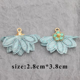 Tassel Flower Charms Handmade Jewelry Making Findings