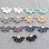 Tassel Flower Charms Handmade Jewelry Making Findings