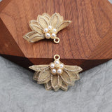 Tassel Flower Charms Handmade Jewelry Making Findings