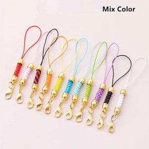 Keychain Rope Lanyard Strap Cord DIY Keyring Pendant Crafts Jewelry Making