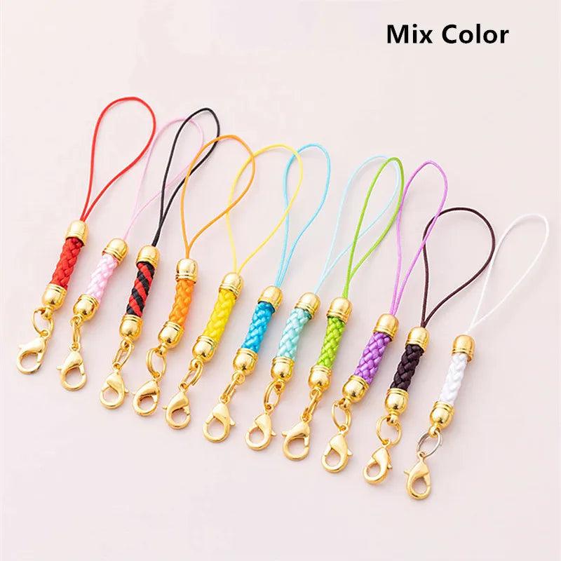 Keychain Rope Lanyard Strap Cord DIY Keyring Pendant Crafts Jewelry Making