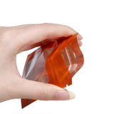 50pcs Holographic Laser Self-Sealing Plastic Packaging Zip Lock Bag