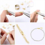 Jewelry Findings Set for DIY Making Earrings Bracelets Necklaces