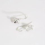 925 Silver Flower Earrings Ear Pins DIY Wedding Jewelry Findings