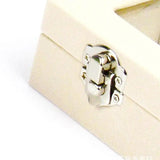 Velvet Rings Box Jewelry Display Casket Storage Organizer Ring Earrings Box Case