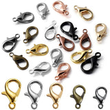 100pcs Metal Lobster Clasps for Bracelets Necklaces DIY Jewelry Making Findings
