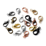 100pcs Metal Lobster Clasps for Bracelets Necklaces DIY Jewelry Making Findings