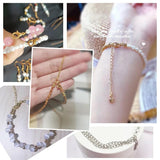 Kc Alloy Jewelry Open Jump Rings Set for DIY Bracelet Necklace Chain Making