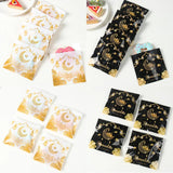50pcs Eid Mubarak Gift Bags Plastic Bag Cookie Candy Ramadan Kareem Decoration